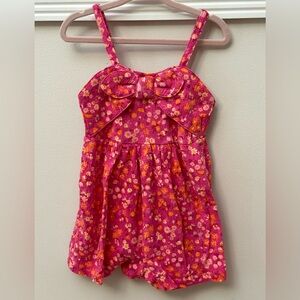 NEVER WORN Carters Tropical Romper